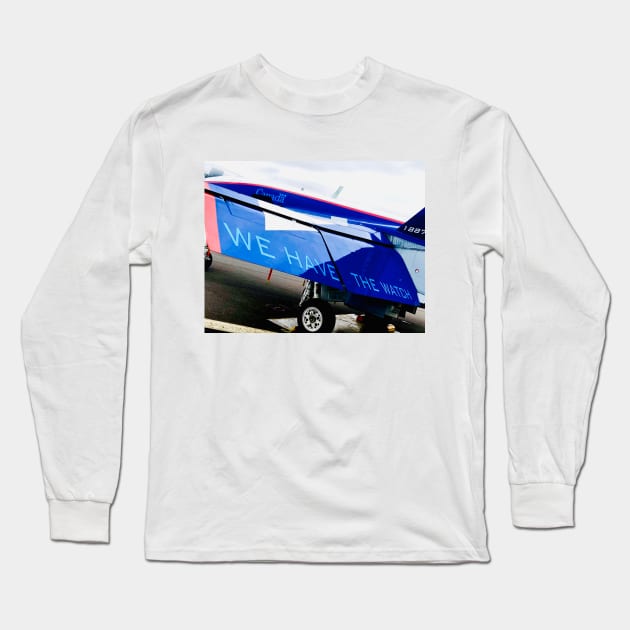 NORAD F-18 “We Have the Watch” Long Sleeve T-Shirt by acefox1